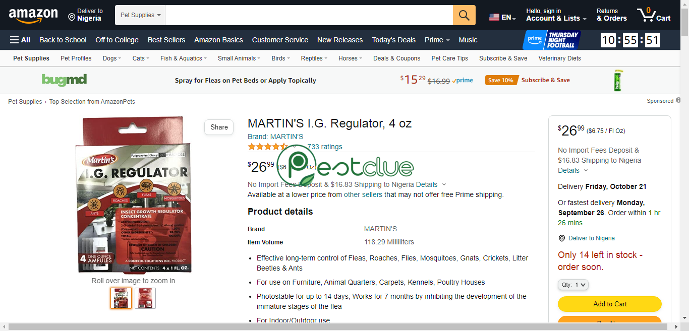Martin's IG Regulator