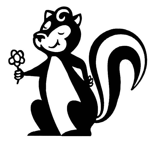 Skunk in a Trap