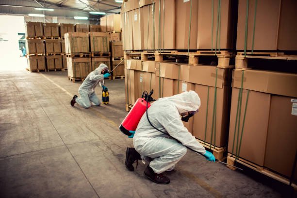 Fumigation in warehouses