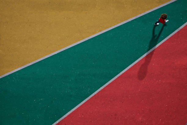 Green Yellow and Red Flag